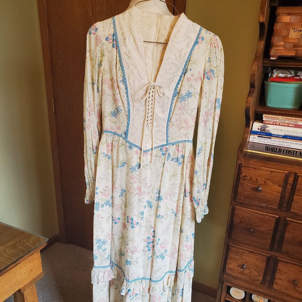 Vintage 70's Prom Dress
